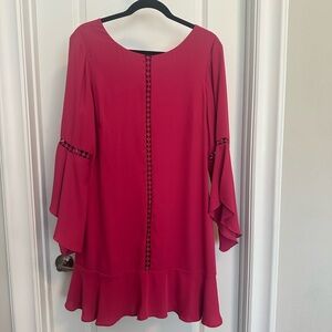 White House Black Market Fuchsia Dress